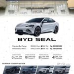 BYD Sealion 7 Mulai ± Rp 700 Juta* SUV EV premium dengan fitur lengkap.