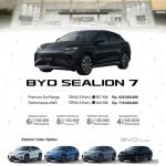 BYD Sealion 7 Mulai ± Rp 700 Juta* SUV EV premium dengan fitur lengkap.